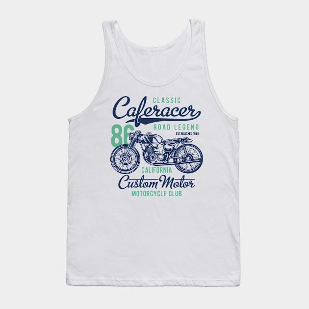 Vintage Motorcycles Tank Top by animericans